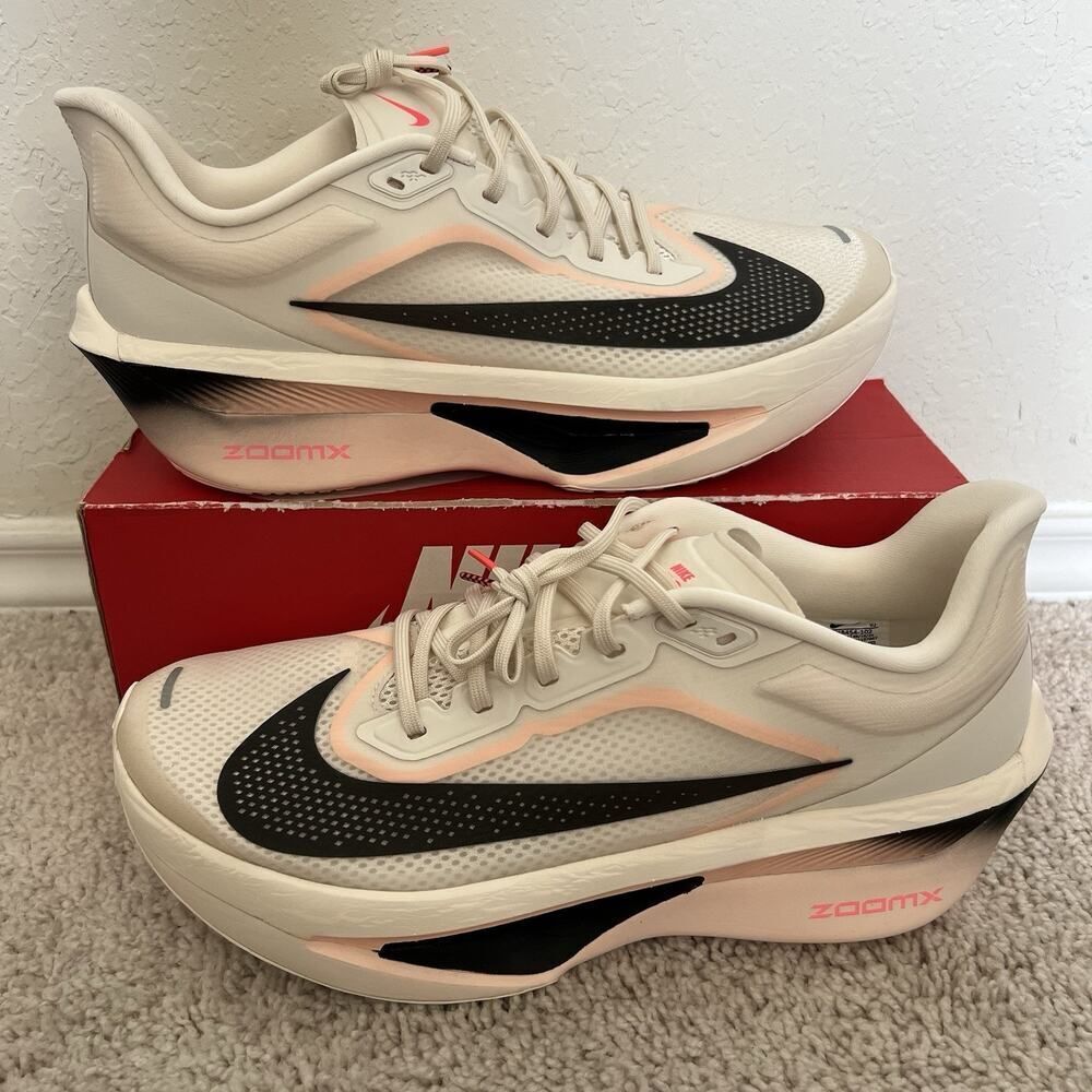 Nike Zoom Fly 6 Crimson Tint Ivory Running Sneaker FN8454-102 Mens Size 12.5 New